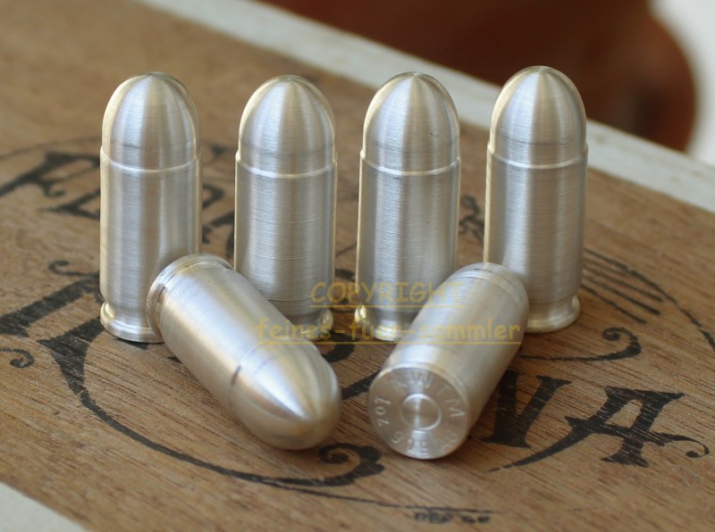 SILBER PATRONE Cal .45 ACP - 1 Oz. 999 Silver Bullet