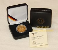 100 Euro GOLD - Dom zu Aachen - 1/2 Unze Feingold - 2012