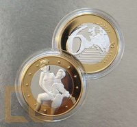 SEX EURO - KAMASUTRA Münze in SILBER & GOLD - # 10